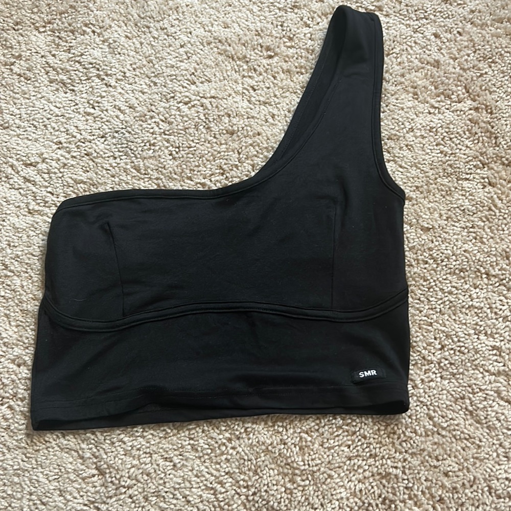 Sommer Ray One Shoulder Crop Top